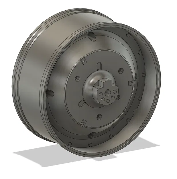 Mâm Bánh Sau John Deere Đúc Nặng Tỷ Lệ 1:8 - Image 1