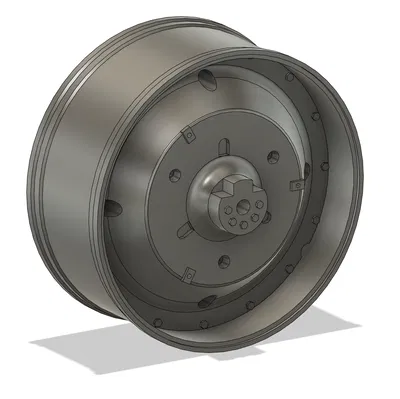 Mâm Bánh Sau John Deere Đúc Nặng Tỷ Lệ 1:8