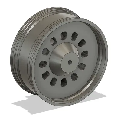 Mâm Bánh Sau Xe International Harvester Tỷ Lệ 1:8