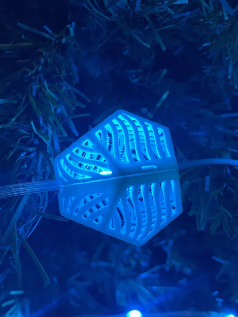 Đồ Trang Trí Đèn Mùa Đông Hình Khối Mười Hai Mặt - Image 4