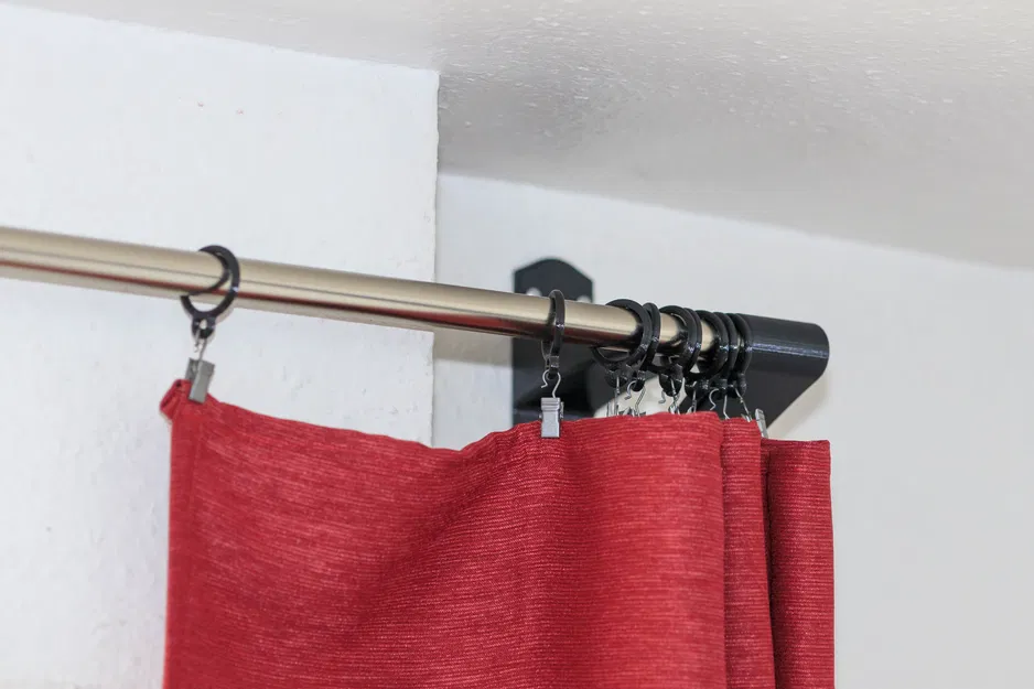 Giá Đỡ Rèm Cửa Cho Thanh Treo 20mm - Image 2