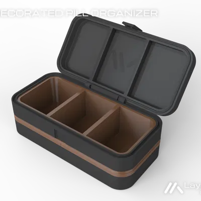 Hộp Đựng Thuốc Trang Trí – Thiết Kế In Lay