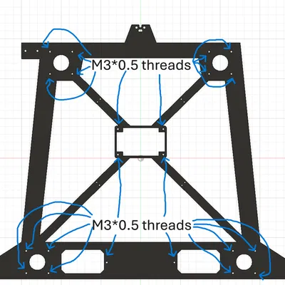 [IL.00] Khung giường siêu nhẹ Creality K1 / Max