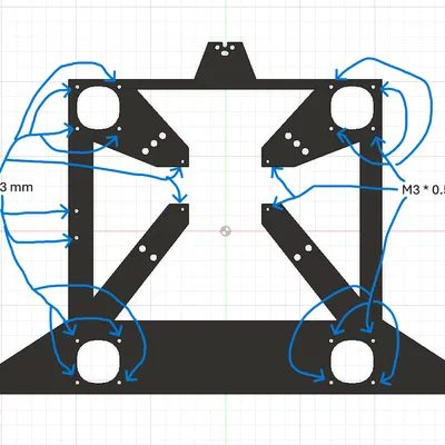 [IL.00] Khung giường siêu nhẹ Creality K1 / Max
