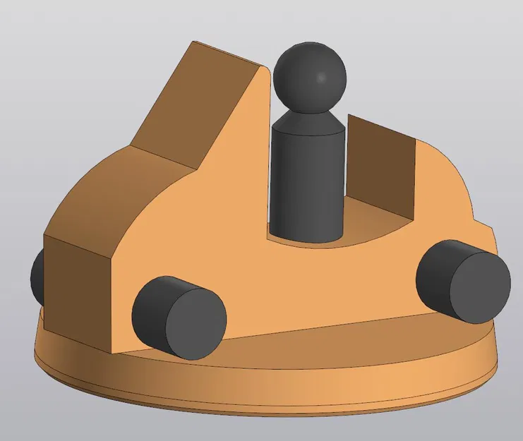 Xe Đồ Chơi Bằng Gỗ Từ Liên Xô. Token Cho Board Game. - Image 1