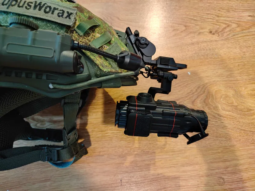 PVS "Nachtmahr" - Kính monocular nhìn đêm hồng ngoại, nhẹ, có DVR - Image 2