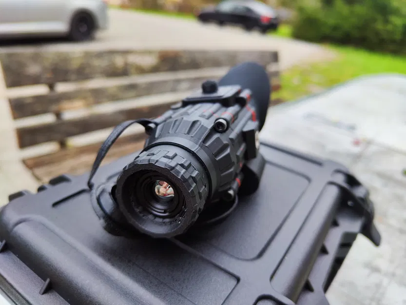 PVS "Nachtmahr" - Kính monocular nhìn đêm hồng ngoại, nhẹ, có DVR - Image 6