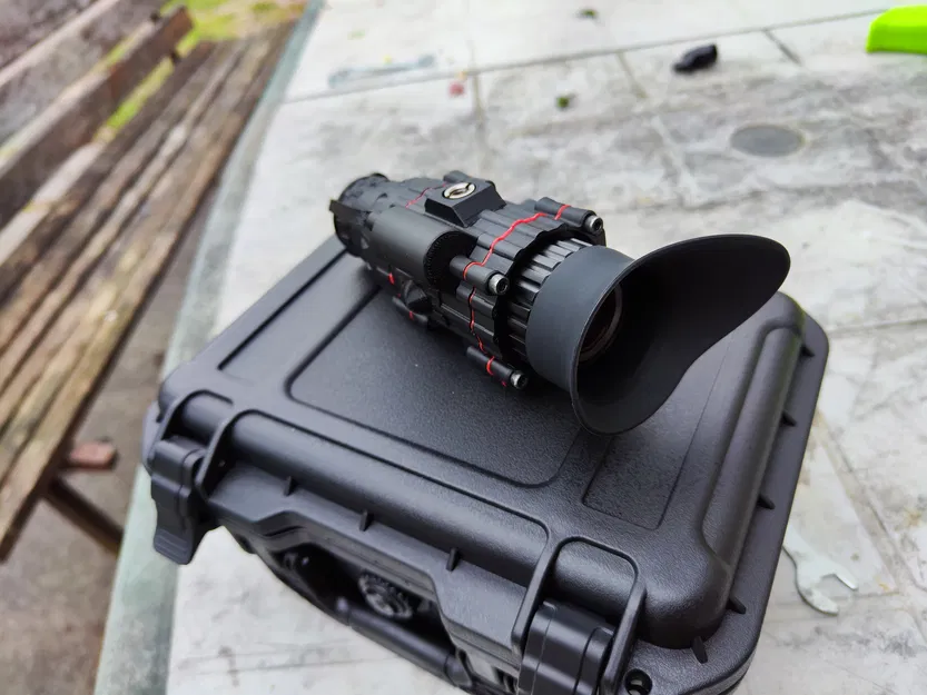 PVS "Nachtmahr" - Kính monocular nhìn đêm hồng ngoại, nhẹ, có DVR - Image 8