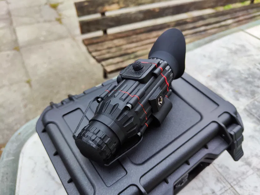 PVS "Nachtmahr" - Kính monocular nhìn đêm hồng ngoại, nhẹ, có DVR - Image 11