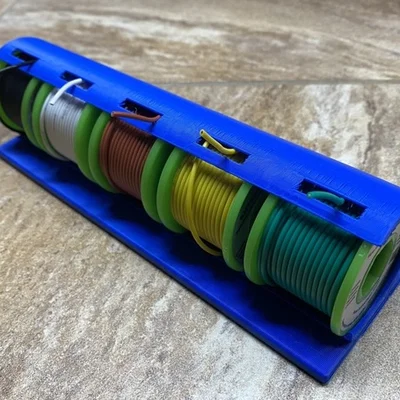 Đế Giữ Cuộn Dây Silicone (Đường Kính 48mm x Rộng 34mm)