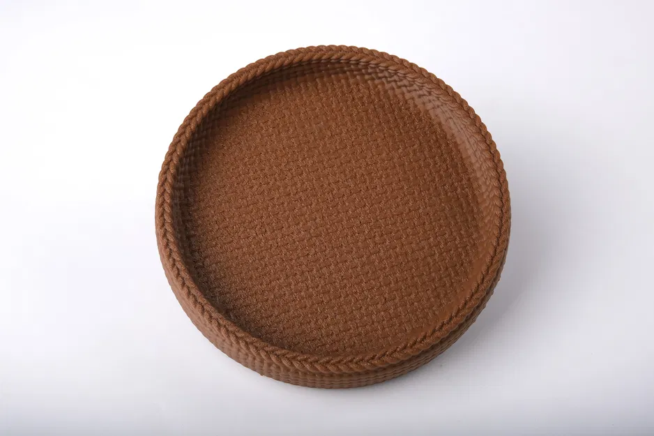 Khay Trang Trí Vân Đan Len Ấm Cúng - Image 2