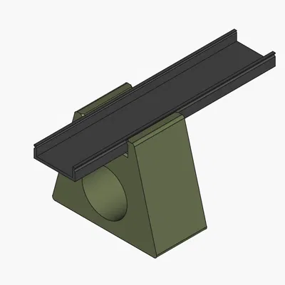 Chân đế cho thanh nhôm LED dạng tham số