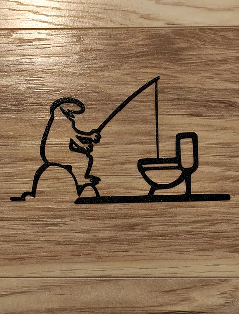 Móc Treo Cửa Nhà Vệ Sinh "WC" Vui Nhộn – La Linea Balum 145 - Image 3