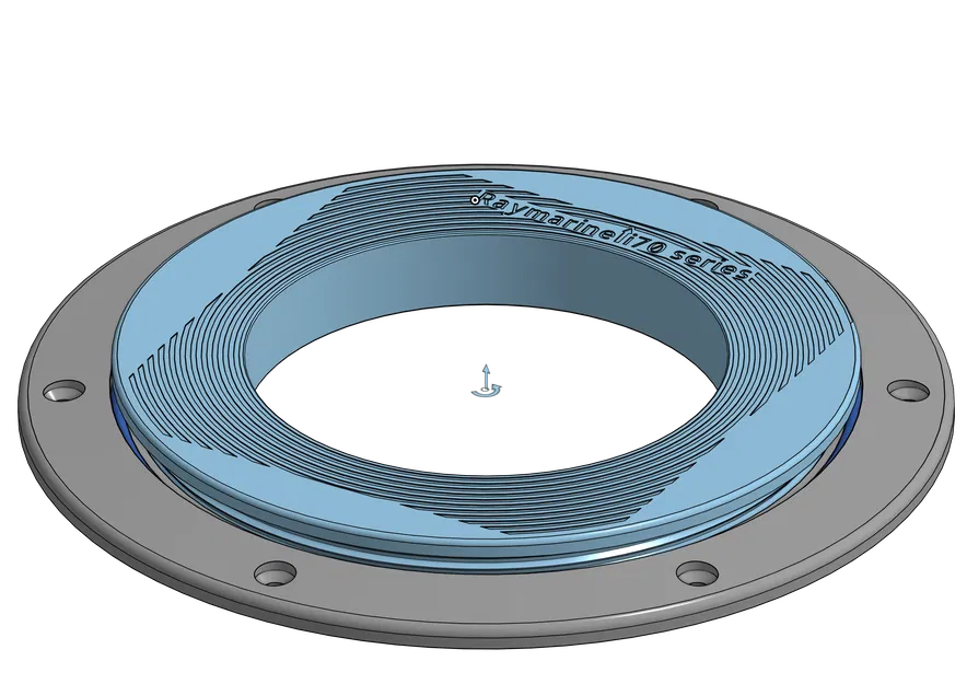 Nắp giữ thiết bị Raymarine i70 series ø 130 TREM - Image 1