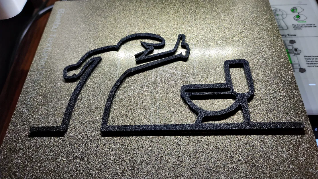 Móc Treo Cửa Nhà Vệ Sinh "WC" Vui Nhộn – La Linea Balum 146 - Image 4