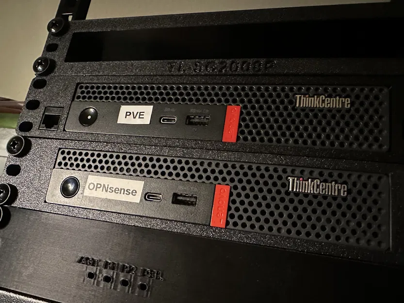Giá đỡ rack 10" Lenovo ThinkCentre Tiny có ổ cắm Keystone - Image 3