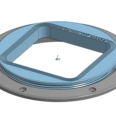 Nắp Loa Garmin VHF ø 130 TREM