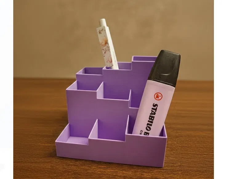 Hộp Đựng Đồ Bàn Làm Việc Hình Lập Phương - Image 1