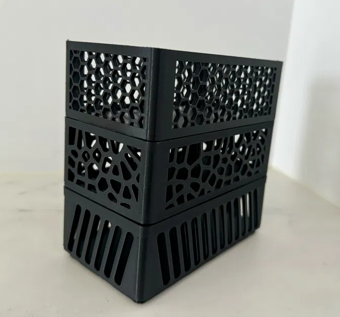 Hộp Lưu Trữ 30+ Kiểu - Xếp Chồng - Parametric - OpenSCAD - Image 1