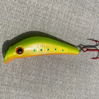 Mồi Câu Cá "Drunken Stickleback" Có Mắt 3D