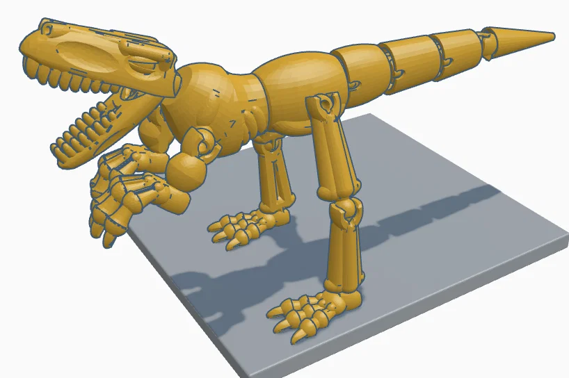 Mô hình khủng long T-Rex hung dữ - Image 1