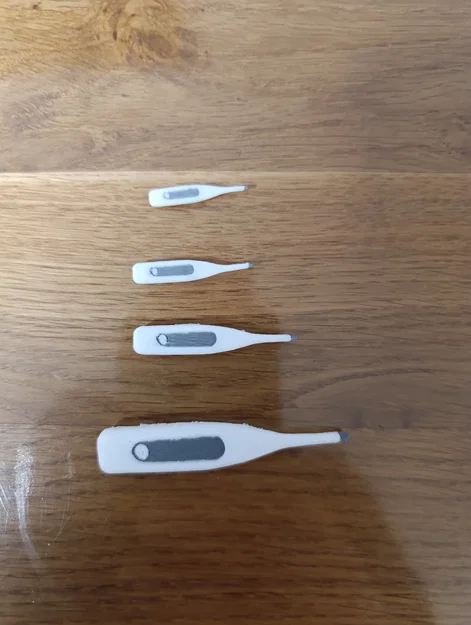 Mô hình Nhiệt kế Sốt 3D - Image 1