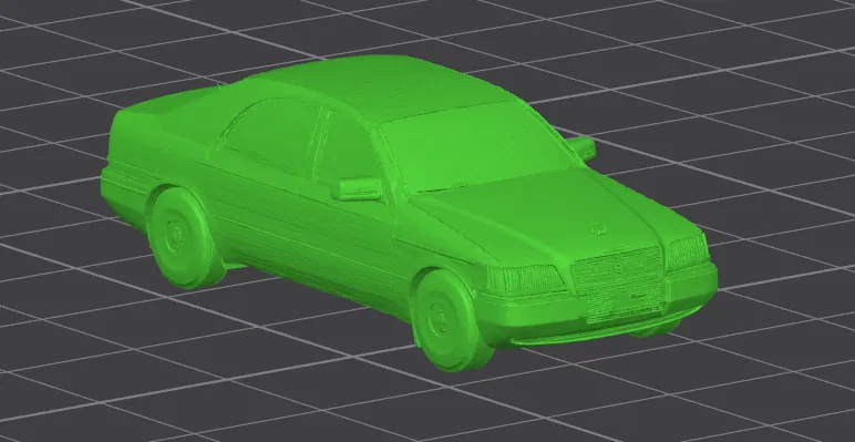 Mô hình xe Mercedes Benz W202 (1996) - Image 1