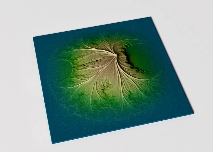 Trang Trí Tường Hình Fractal Vân Ve Tựa Như Mạch Máu - Image 1