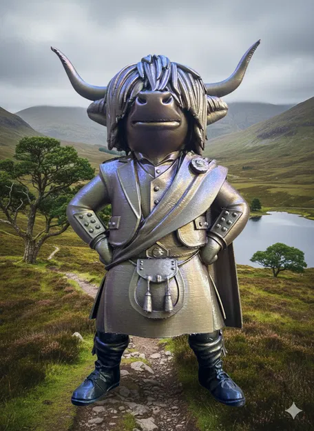 Mô hình 3D Angus McCornes - Huyền Thoại Vùng Cao Nguyên - Image 1