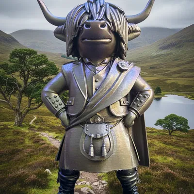 Mô hình 3D Angus McCornes - Huyền Thoại Vùng Cao Nguyên