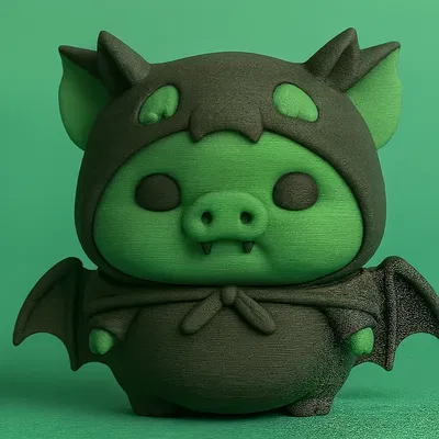 Heo Hồng Ma Cà Rồng Biến Hình Thành Dơi