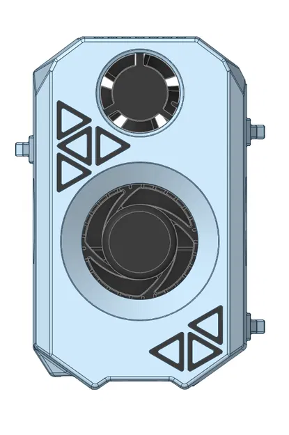 Nắp Đầu Máy Sovol Zero / SV08 Max (Có Giá Đỡ Quạt Bo Mạch) - Image 3
