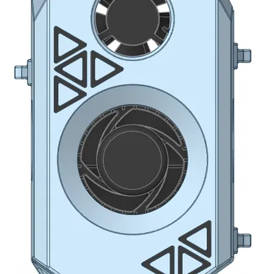 Nắp Đầu Máy Sovol Zero / SV08 Max (Có Giá Đỡ Quạt Bo Mạch)