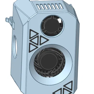 Nắp Đầu Máy Sovol Zero / SV08 Max (Có Giá Đỡ Quạt Bo Mạch)