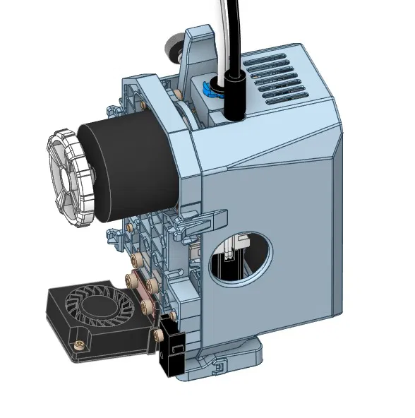 Nắp Đầu Máy Sovol Zero / SV08 Max (Có Giá Đỡ Quạt Bo Mạch) - Image 11