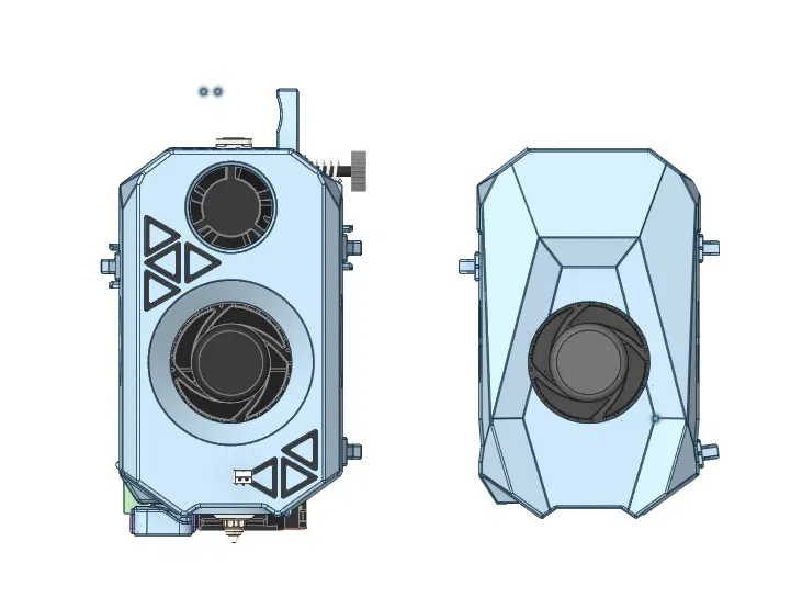 Nắp Đầu Máy Sovol Zero / SV08 Max (Có Giá Đỡ Quạt Bo Mạch) - Image 15