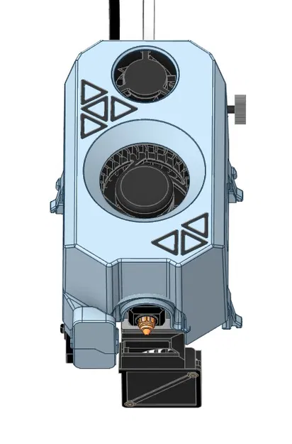 Nắp Đầu Máy Sovol Zero / SV08 Max (Có Giá Đỡ Quạt Bo Mạch) - Image 16