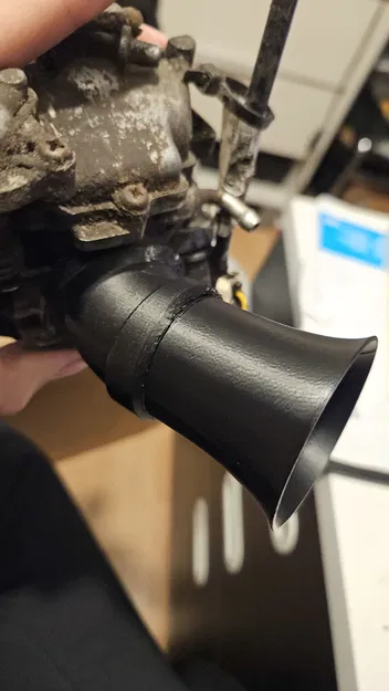 Cổng Hút Chế Hòa Khí Ngắn Cho Xe Tay Ga/Moped (KEIHIN CVK 18) - Image 5