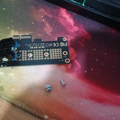 pcie nvme riser đơn giản