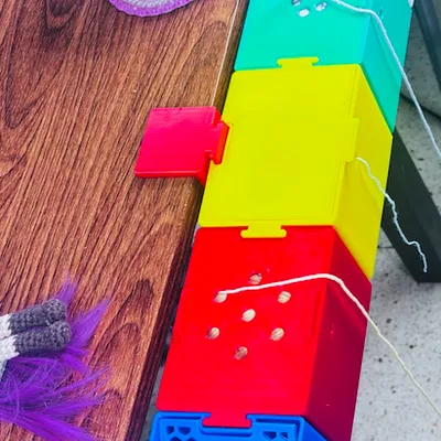 Hộp Đựng Cuộn Len Có Thể Xếp Chồng