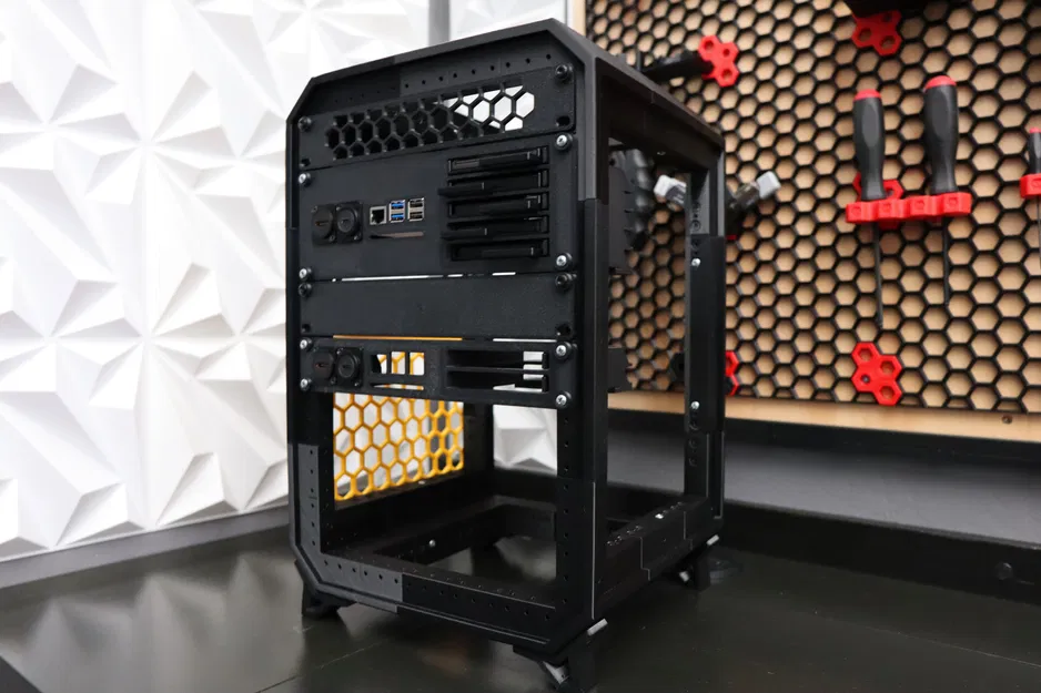 Tủ Rack Mini Ocktron 10 inch cho Home Lab (5U x 6U x 8U) - Image 1