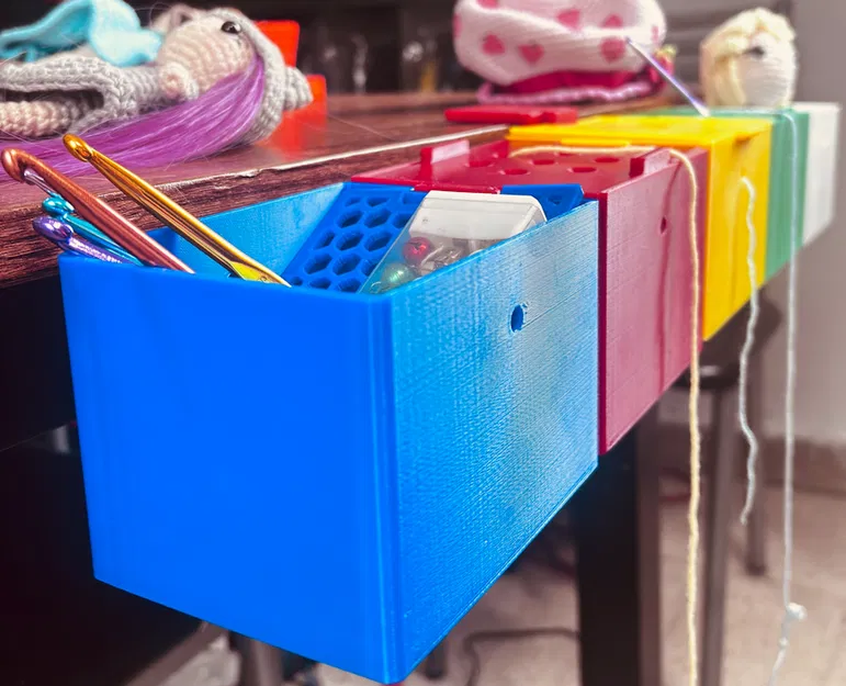 Hộp Đựng Cuộn Len Có Thể Xếp Chồng - Image 4