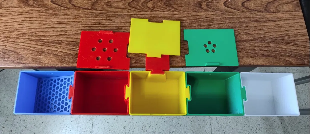 Hộp Đựng Cuộn Len Có Thể Xếp Chồng - Image 13