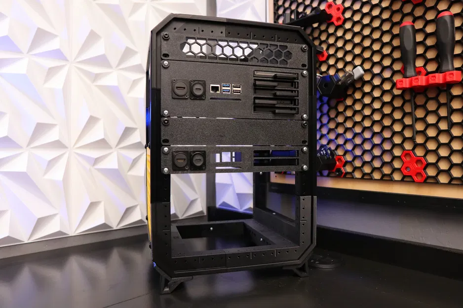 Tủ Rack Mini Ocktron 10 inch cho Home Lab (5U x 6U x 8U) - Image 4