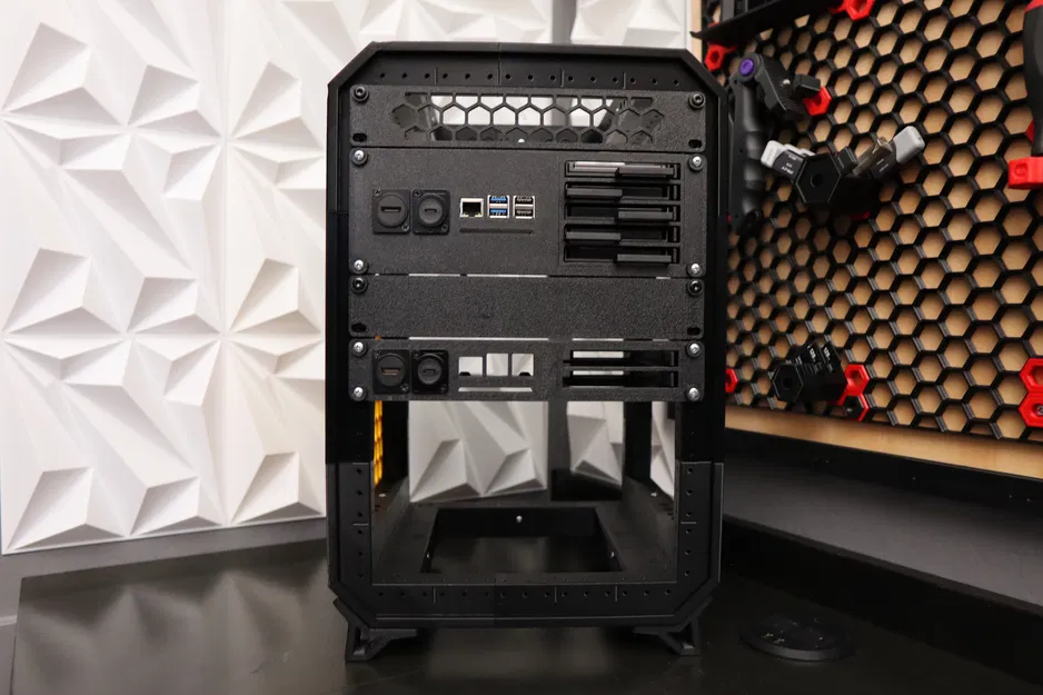 Tủ Rack Mini Ocktron 10 inch cho Home Lab (5U x 6U x 8U) - Image 5