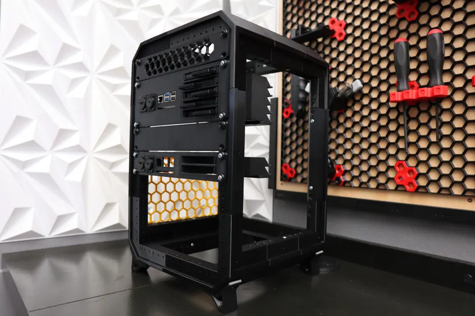 Tủ Rack Mini Ocktron 10 inch cho Home Lab (5U x 6U x 8U) - Image 6