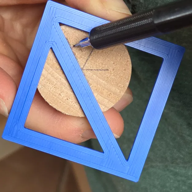 Thước Tìm Tâm Mini - Chỉ 6g - Image 1