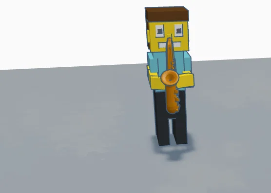 Mô hình Saxsofonista - Image 1