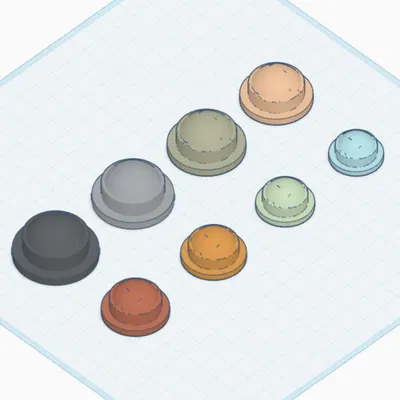 Nắp Chụp Đầu Bu Lông Lục Giác (Hexagon Nuts Caps)