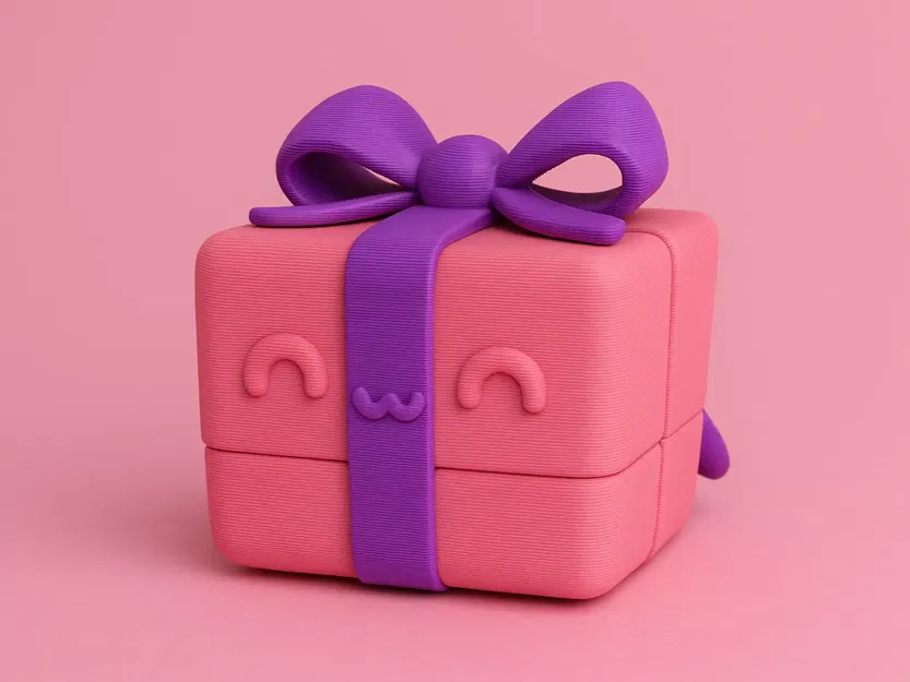 Hộp Quà Vui Vẻ Có Nơ - Image 1